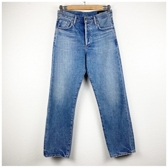Goldsign Relaxed Straight Leg Jean in Elmont Size 24 - Picture 2 of 9